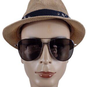 DAZEY SHADES AVIATOR SILVER METAL SUNGLASSES #DS188